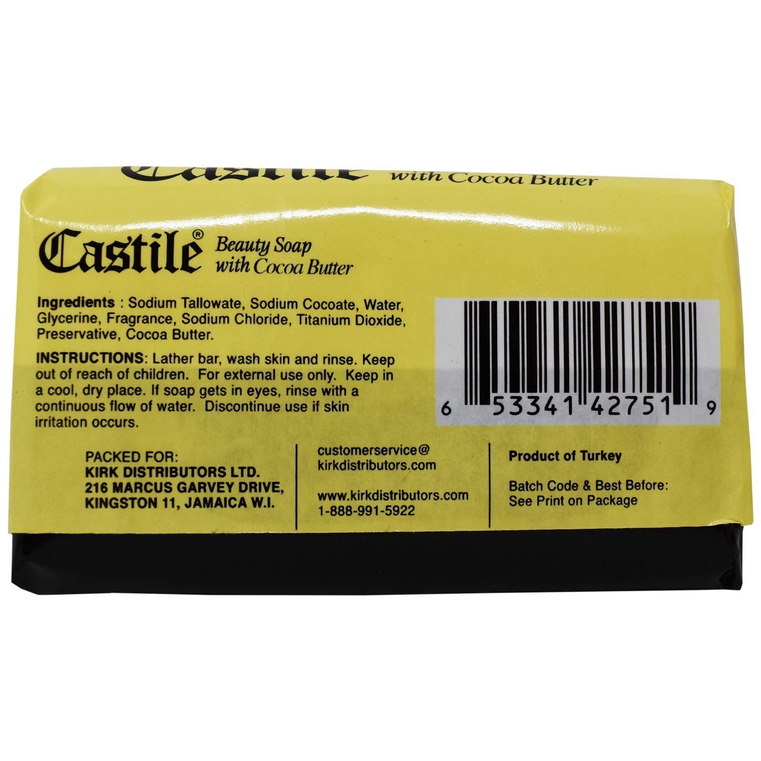 Moisturizing Cocoa Butter Soap 3.9 oz – Whole Body Care with Chocolate Aroma