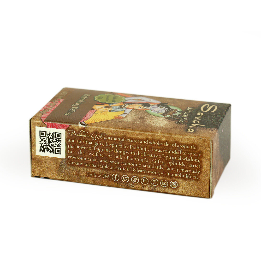 Soap Bar Saucha – Natural Refreshing Vetiver – 3.5 oz (100g)