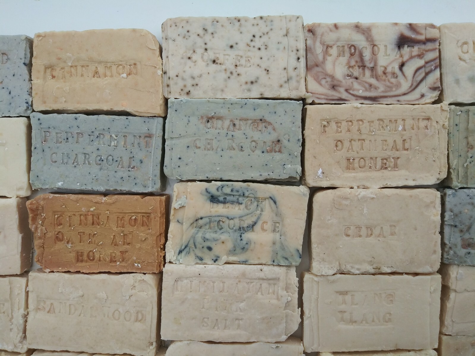 12 BARS HANDMADE GOAT MILK SOAP HAPPY GOAT CREAMERY PURE ESSENTIAL OILS CHEAP