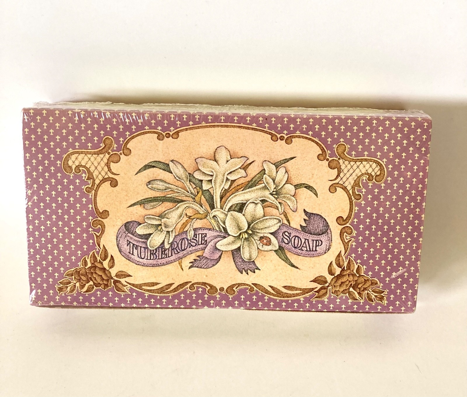 NOS 1982 Parfumerie Monpelas/Crabtree & Evelyn Tuberose Soap, 85 g/3 oz France