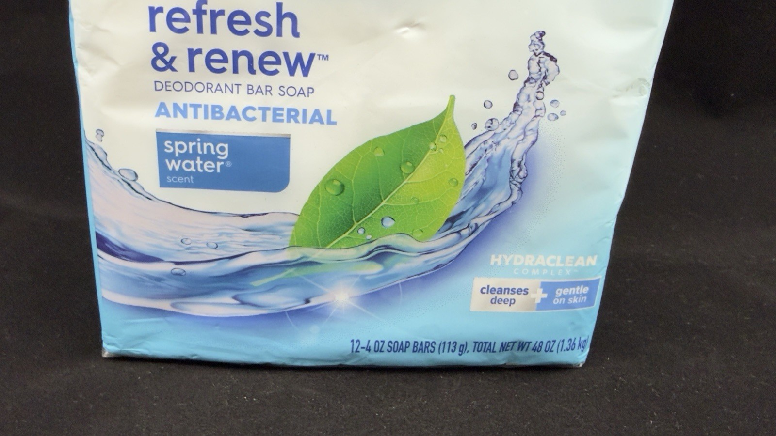 Dial Antibacterial Bar Soap Refresh Renew Moisturized White 4 Oz Pack of 12