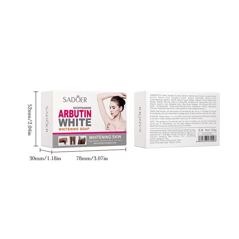 Arbutin Brightening Soap nicotinamide Facial And Body Soap scar skin whitening