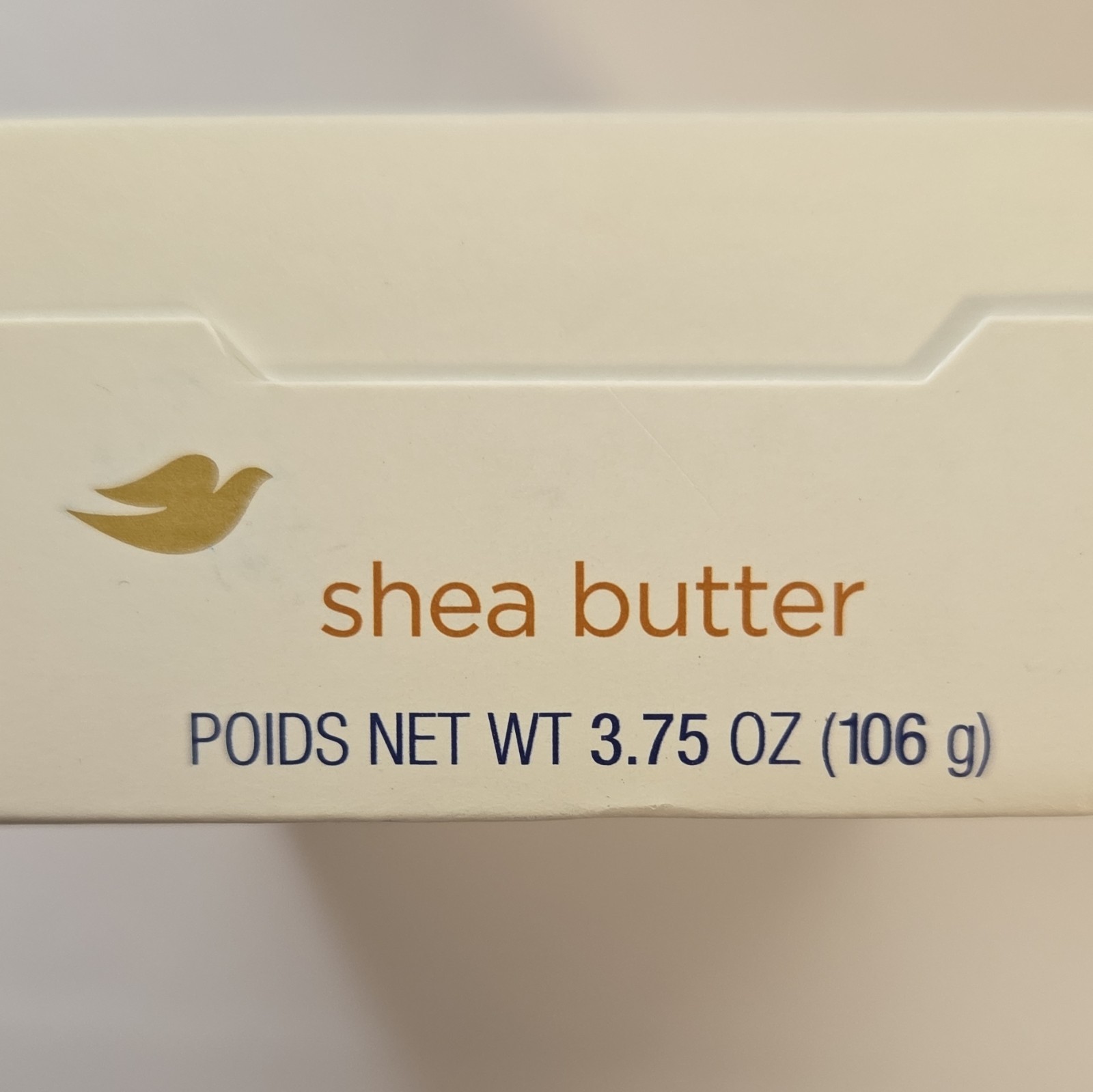 4 Dove Beauty Bars Soap Moisturizing Original Scent & Shea Butter 3.75 oz