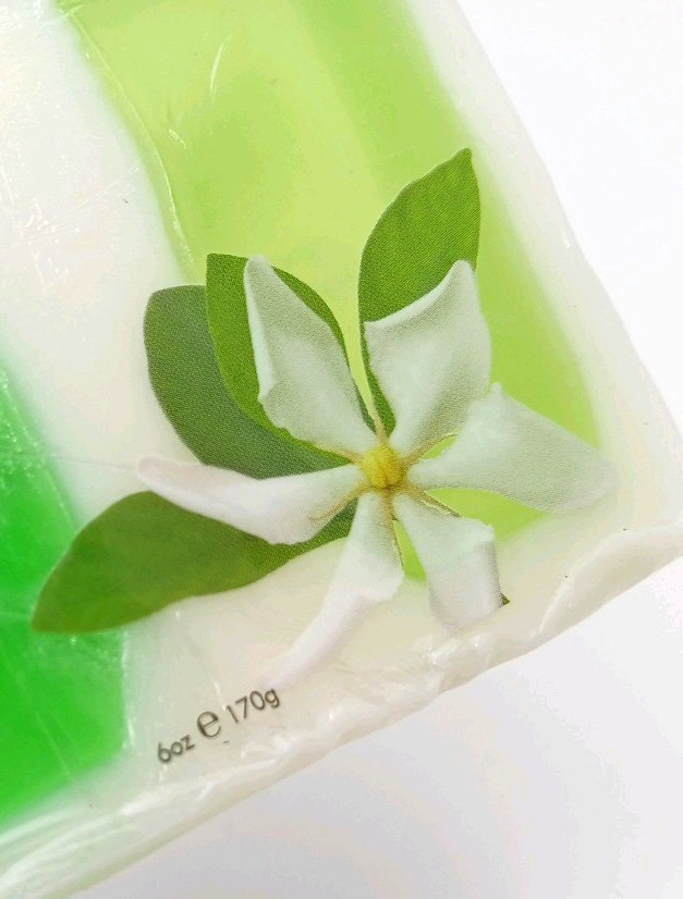 Maui Soap Company Gardenia Kukui & Coconut Oil 6oz (170g) Bar, Handcrafted