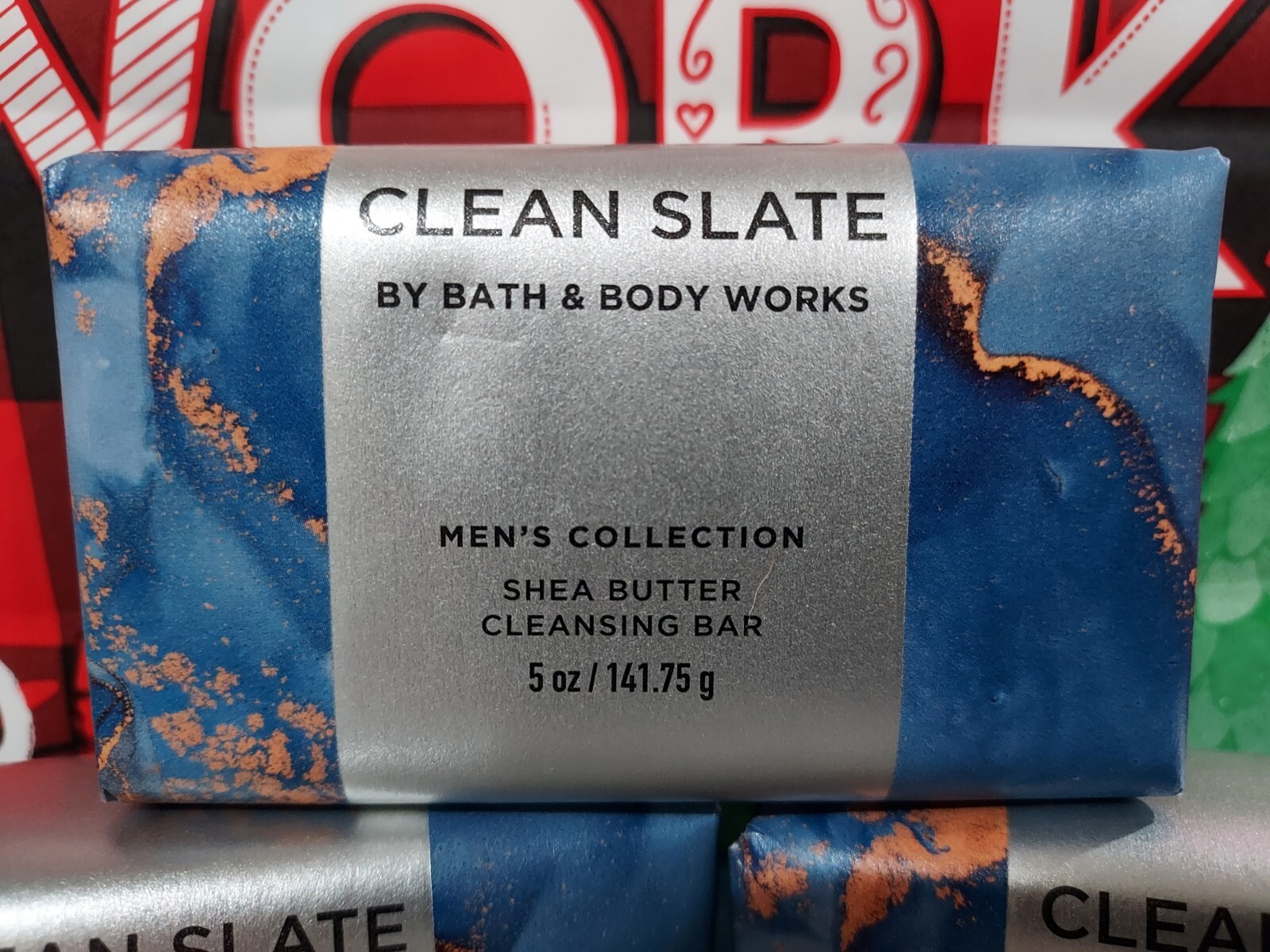 Bath & Body Works Men’s Collection Clean Slate 5oz Cleansing Bar Set of 3
