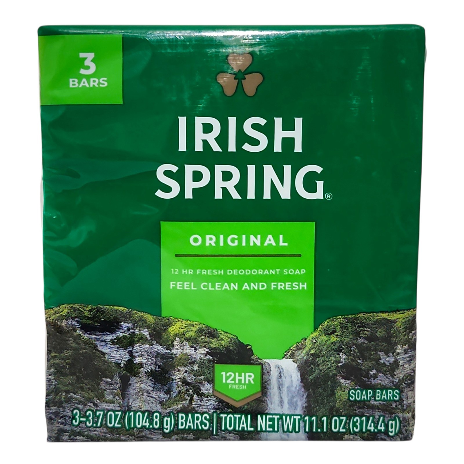 Irish Spring Original Scent Deodorant Bar Soap 6 Packs of 3 – 18 Bars Total