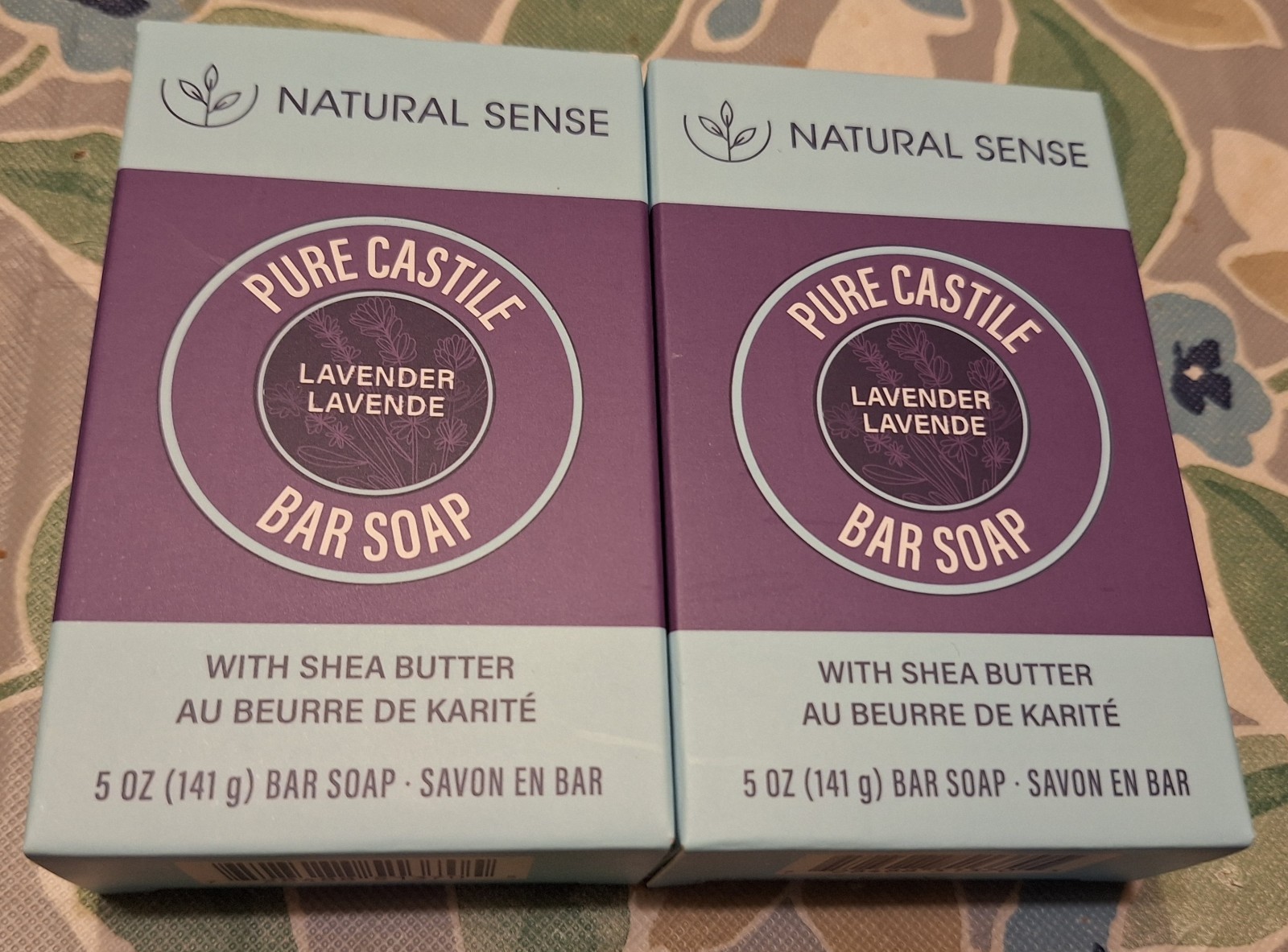 Natural Sense Pure Castile Soap Lavender W/Olive Oil Coconut Oil & Shea Butter-2
