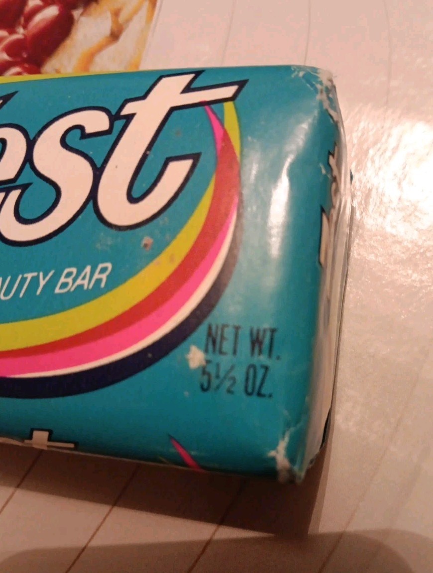 Vintage Zest Deodorant Beauty Bath Bar Soap 5½ oz