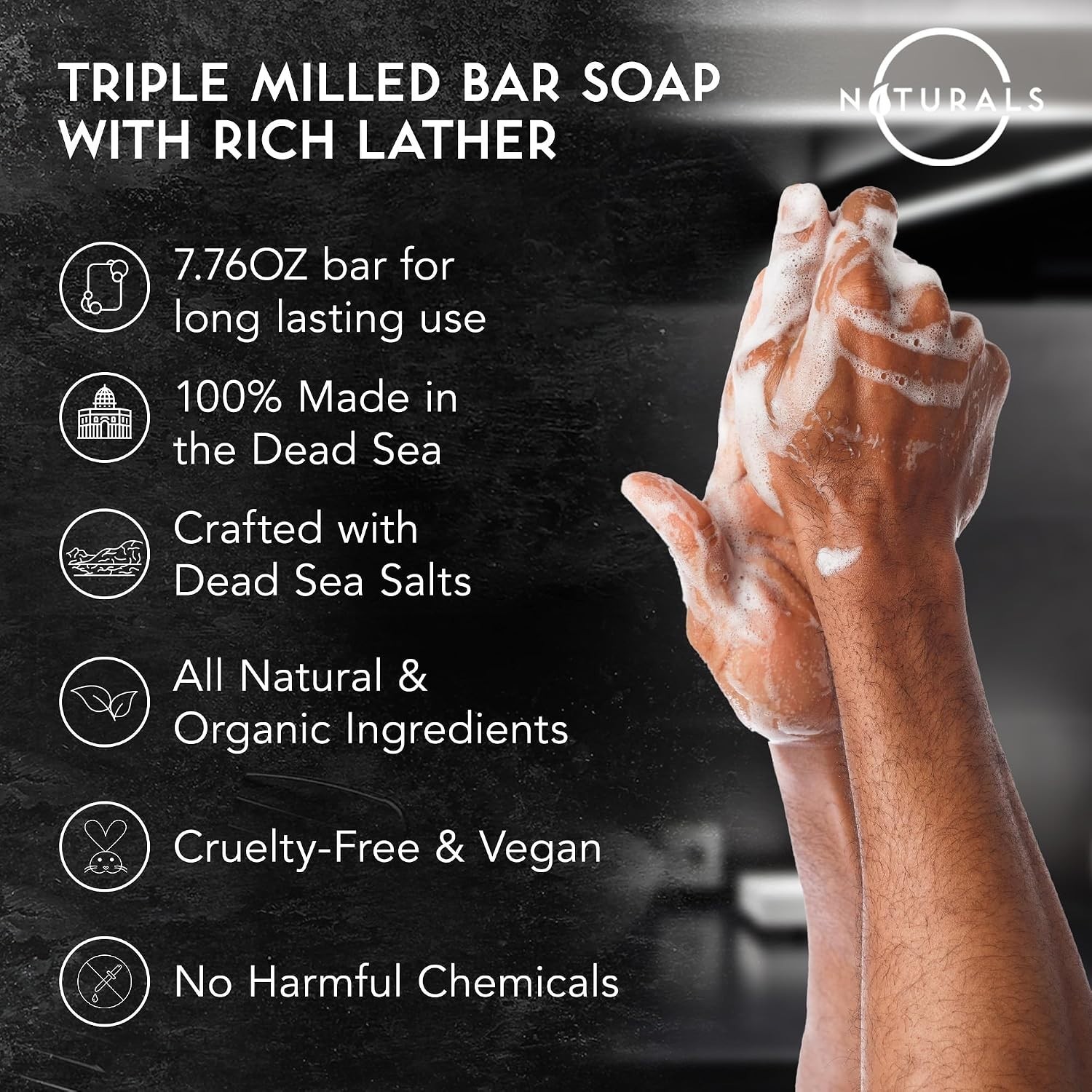 Citrus Men’s Organic Exfoliating Soap Bar