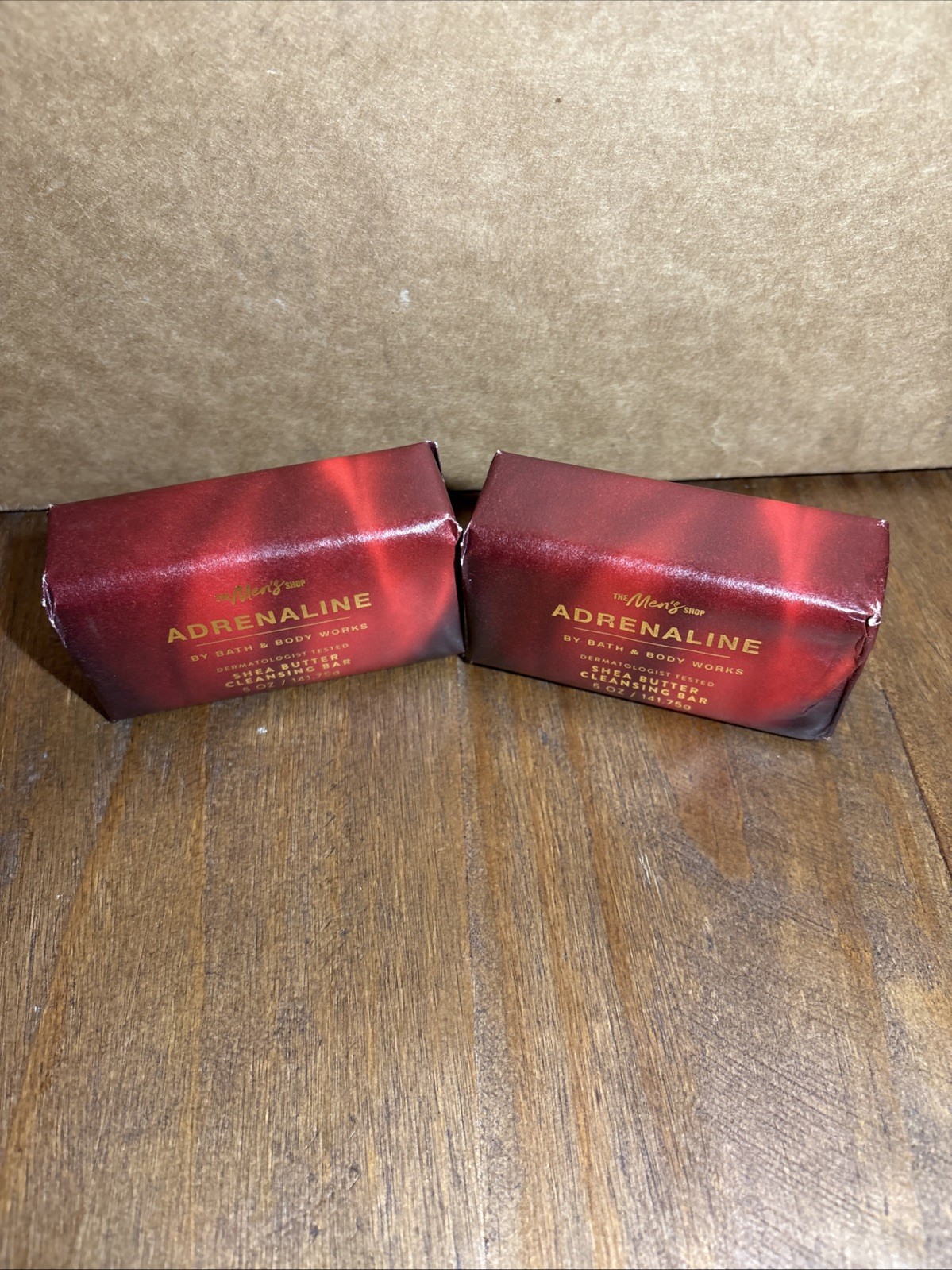 Bath & Body Works Adrenaline Men’s Collection Cleansing Bar Soap (2) New