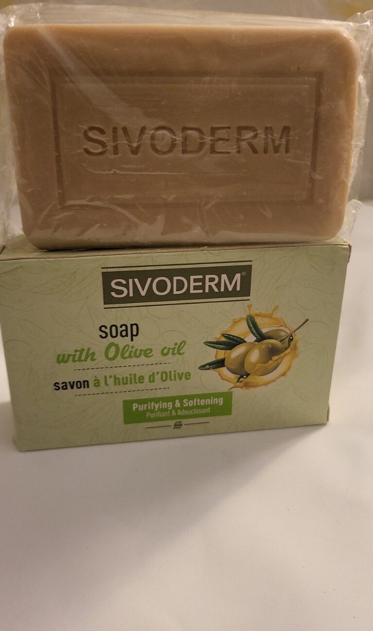 Sivoderm Face and Body  Purifiant , Softening Soap with Olive Oil 230g 8.11oz