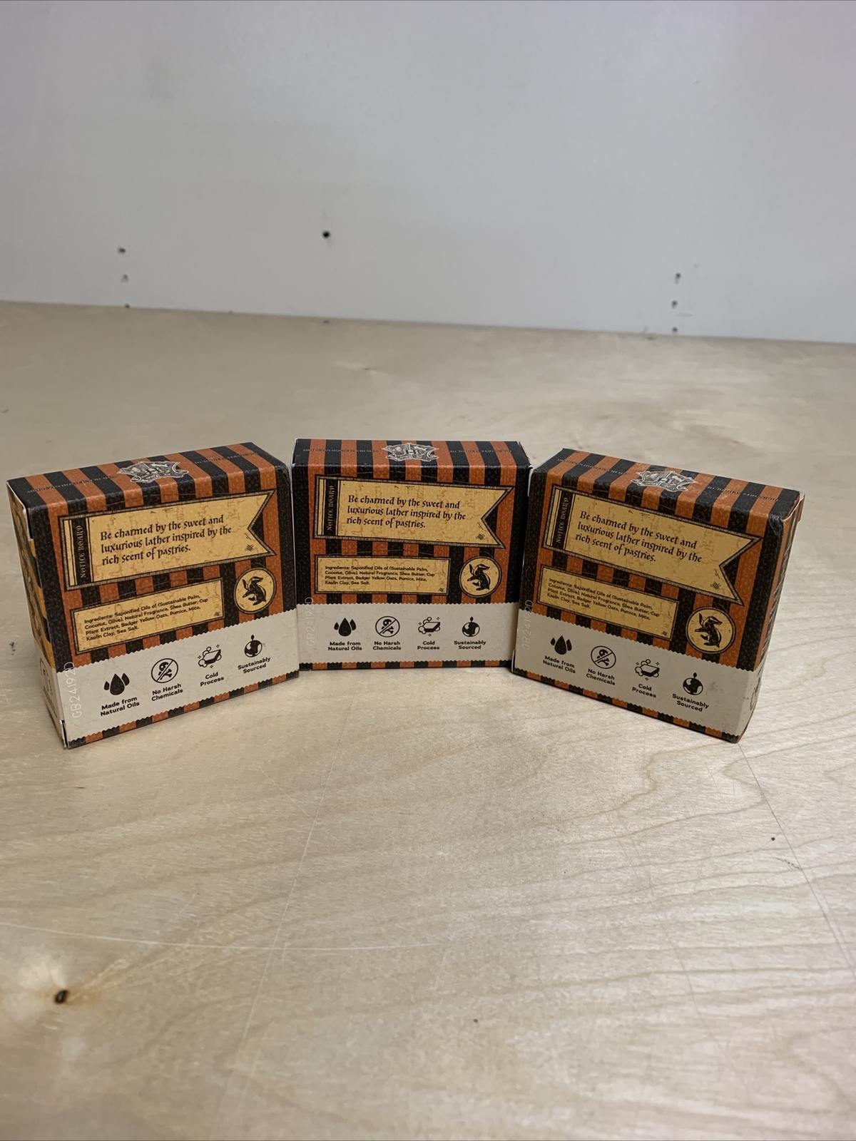 NEW Dr. Squatch Harry Potter Hufflepuff Lather of Loyal Limited Edition 3 Pack