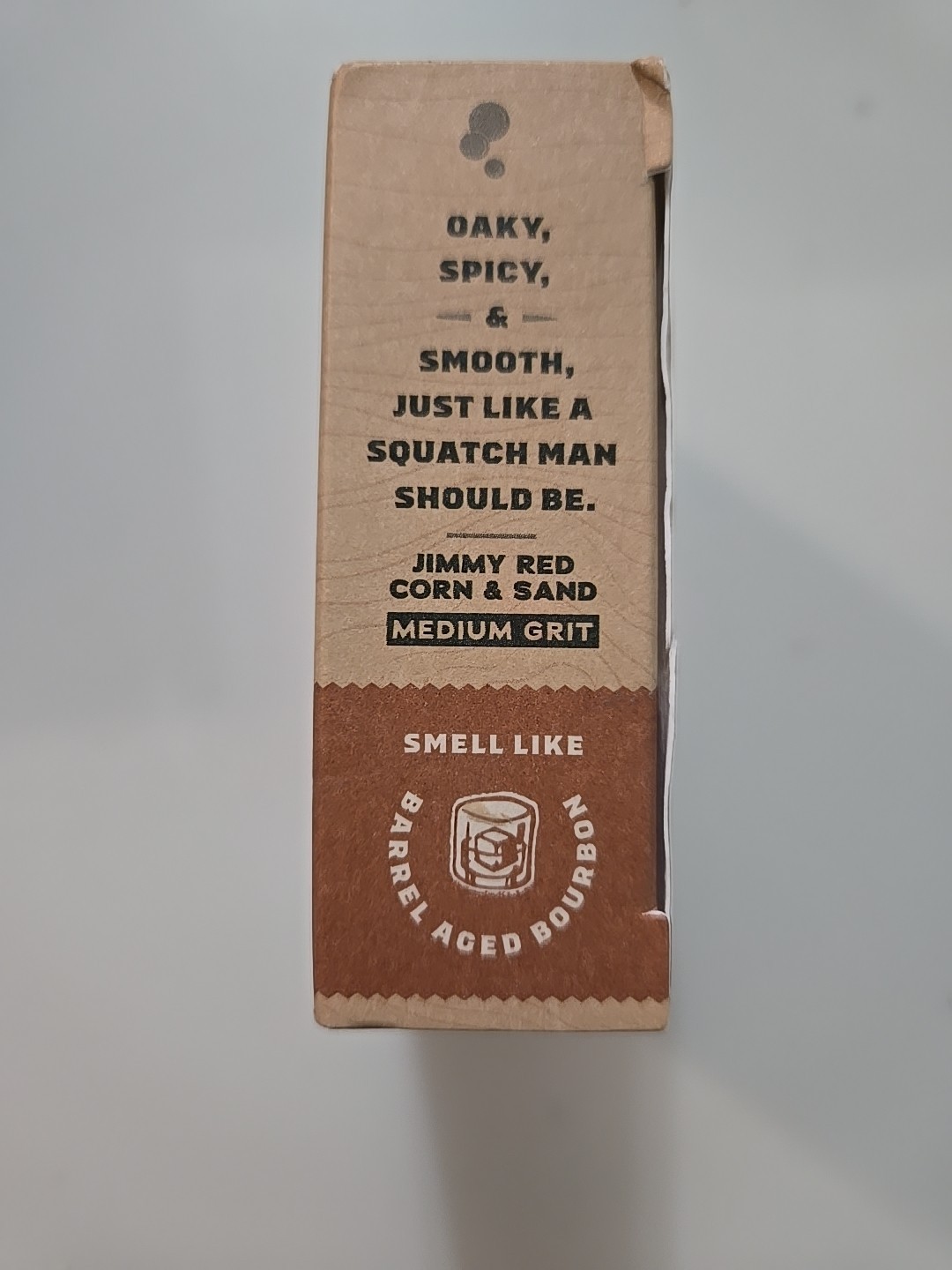 Dr. Squatch Men’s Natural Bar Soap Wood Barrel Bourbon, 5 oz