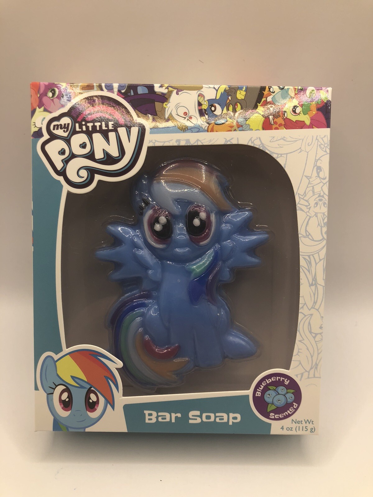 My Little Pony Lot of 2 Scented Bar Soap – Pinkie Pie Strawberry & Rainbow Dash