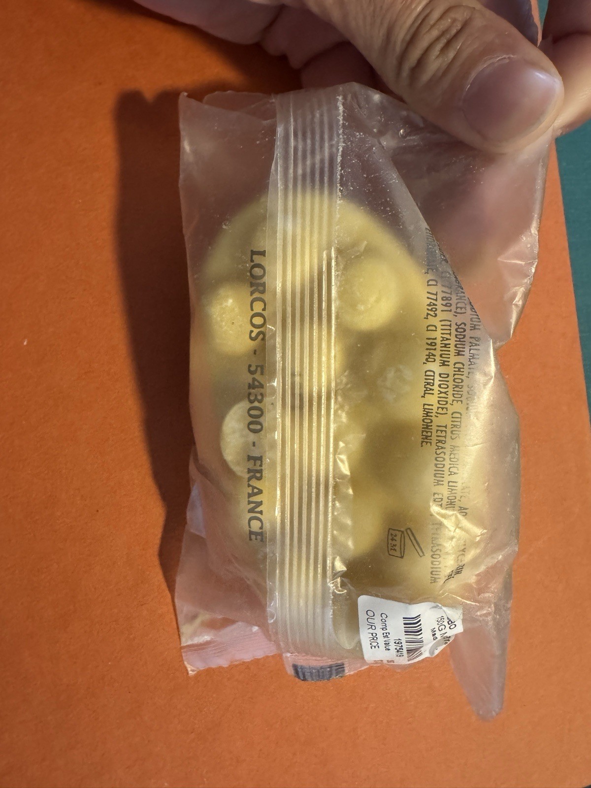 Savon De Massage Made In France Soap Bar Exfoliating Lemon ￼