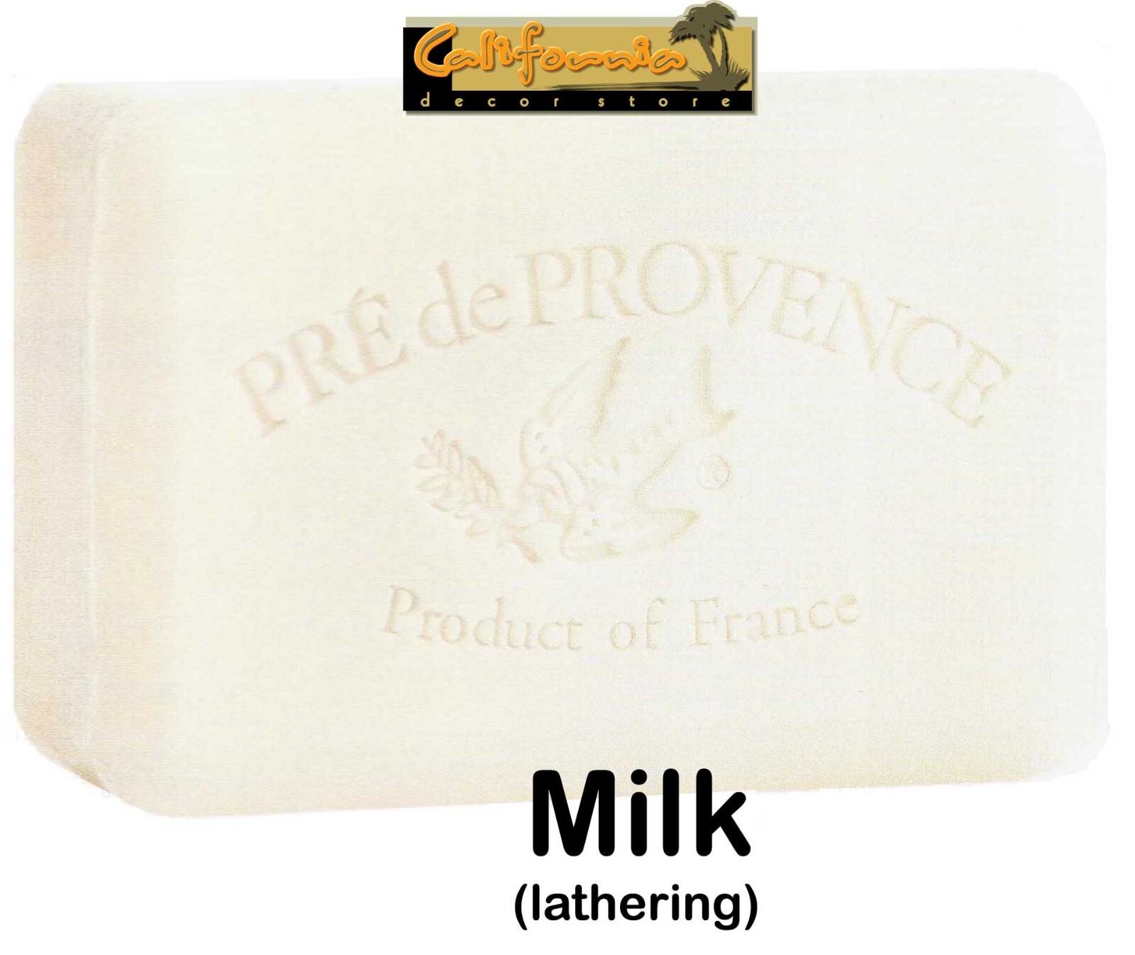 Pre de Provence SWEET MILK Case 18 x 150 Gram French Soap Bath Shower Bars Shea