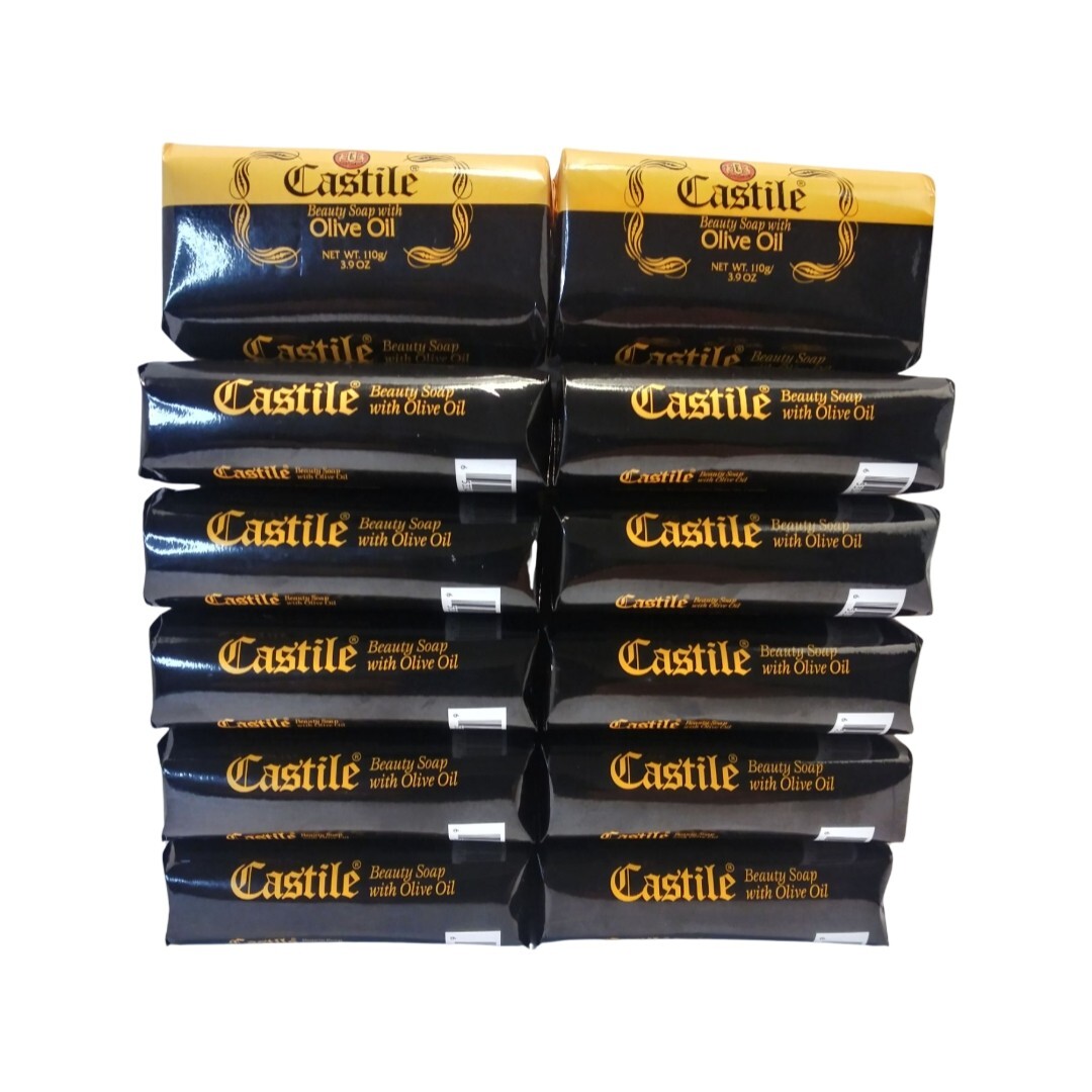 Castile Soap Beauty Soap With Olive Oil 12 Pack 3.9 oz each
