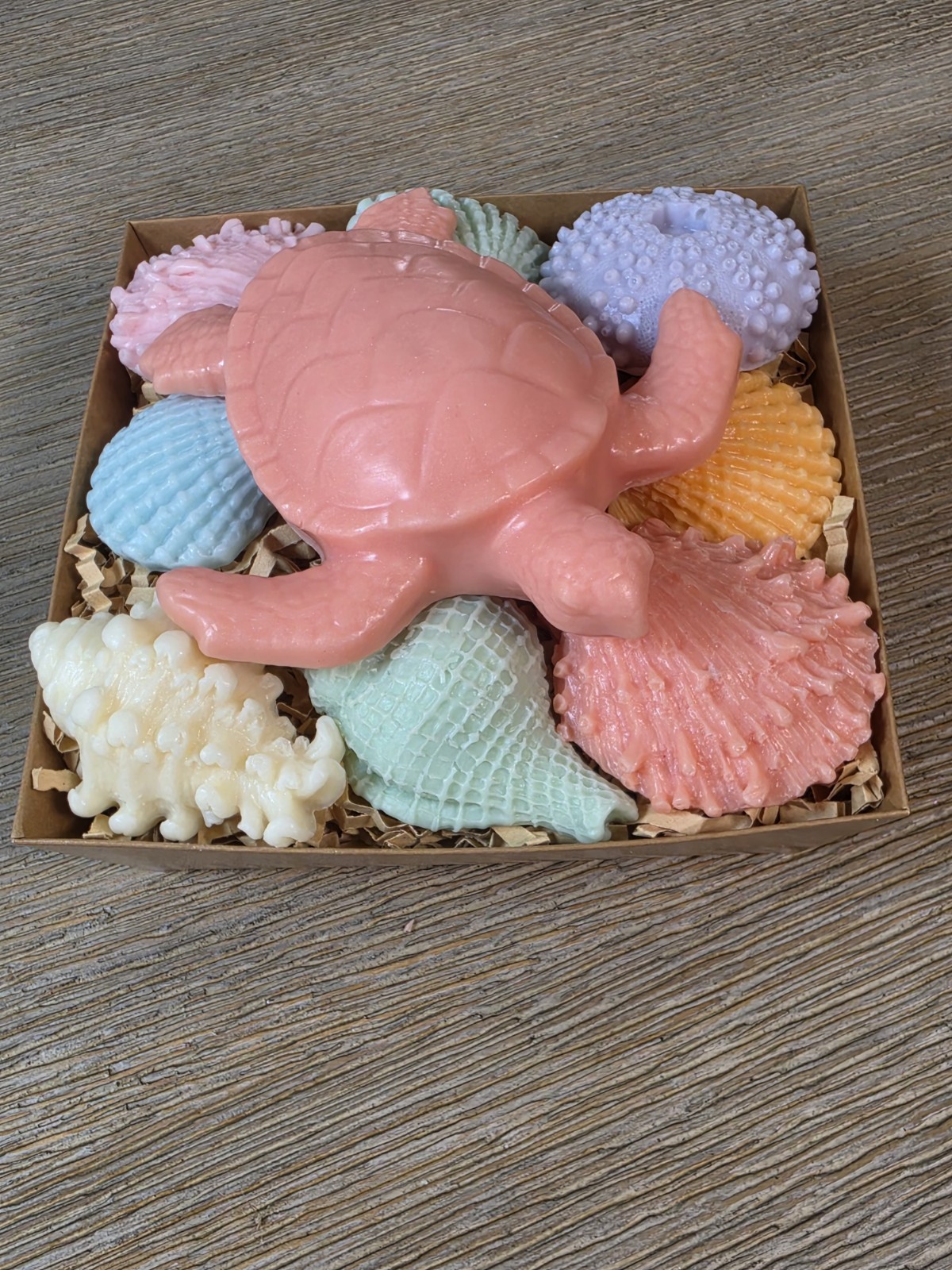 Handmade -Finishing Touch by Claudia Goat Milk Turtle Soap Set, Multipack Gift