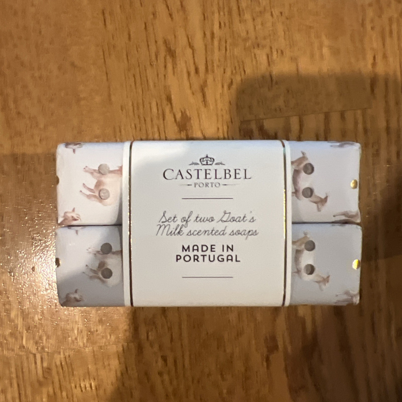 Castelbel Goat’s Milk Set of 2 Milk Scented Soap 2 x 7oz NEW