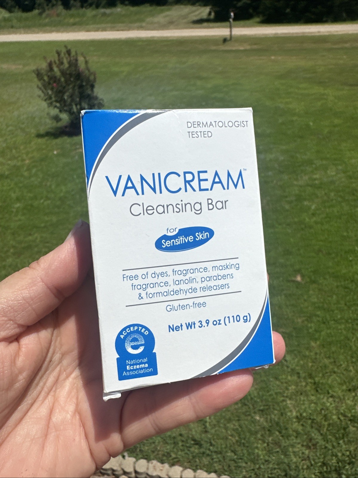 Vanicream Cleansing Bar For Sensitive Skin 3.9 Oz