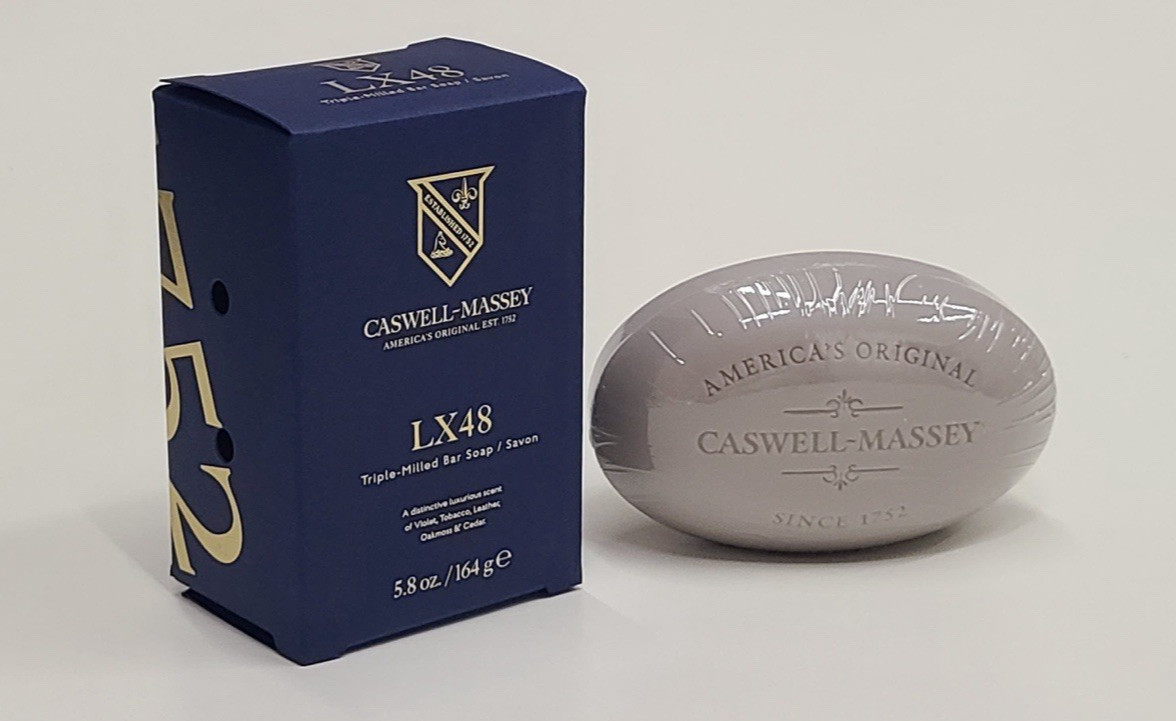 Caswell Massey LX48 Triple Milled Single Bar Soap