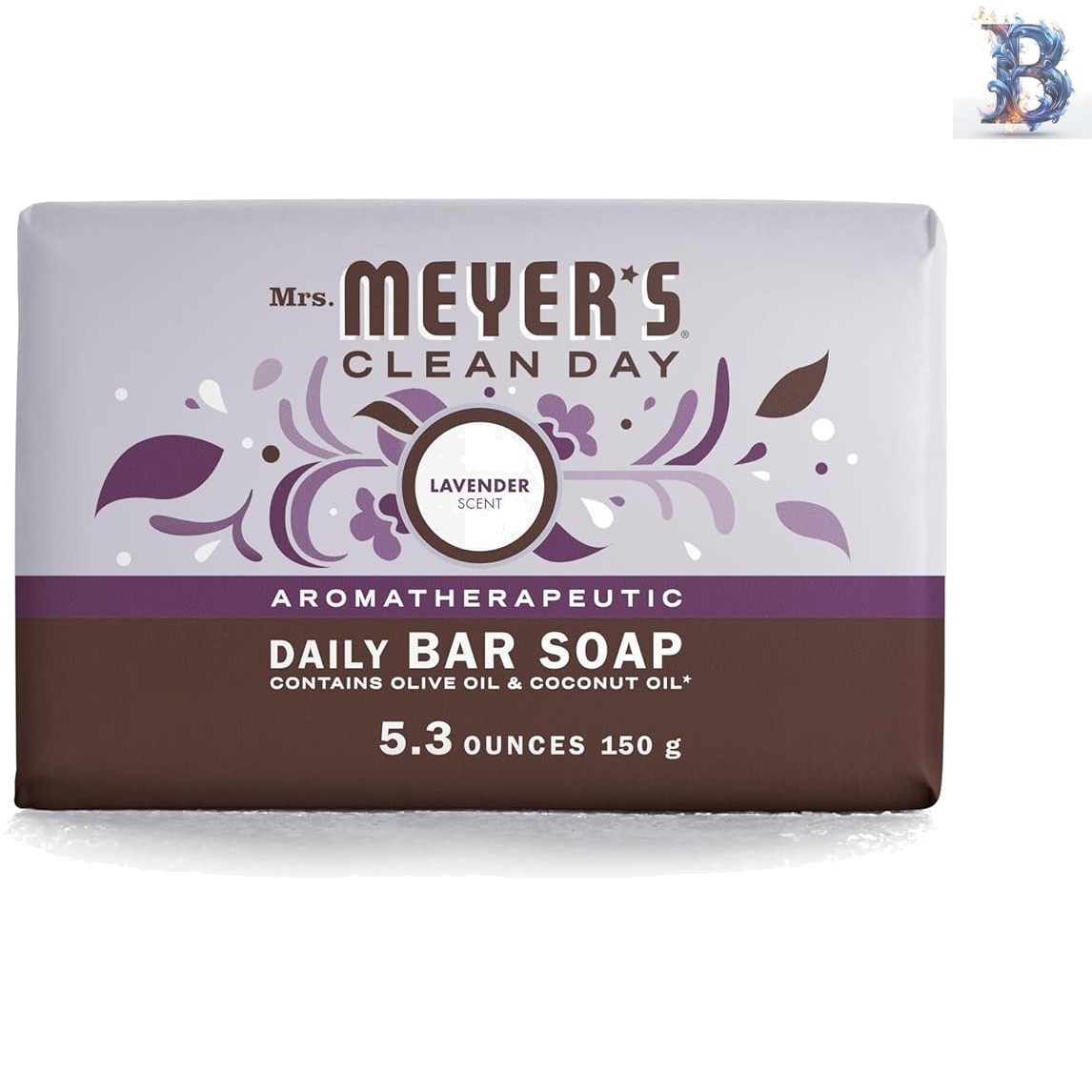 Luxury Lavender Bar Soap – Organic, Cruelty-Free, Soothing Clean, 5.3 oz