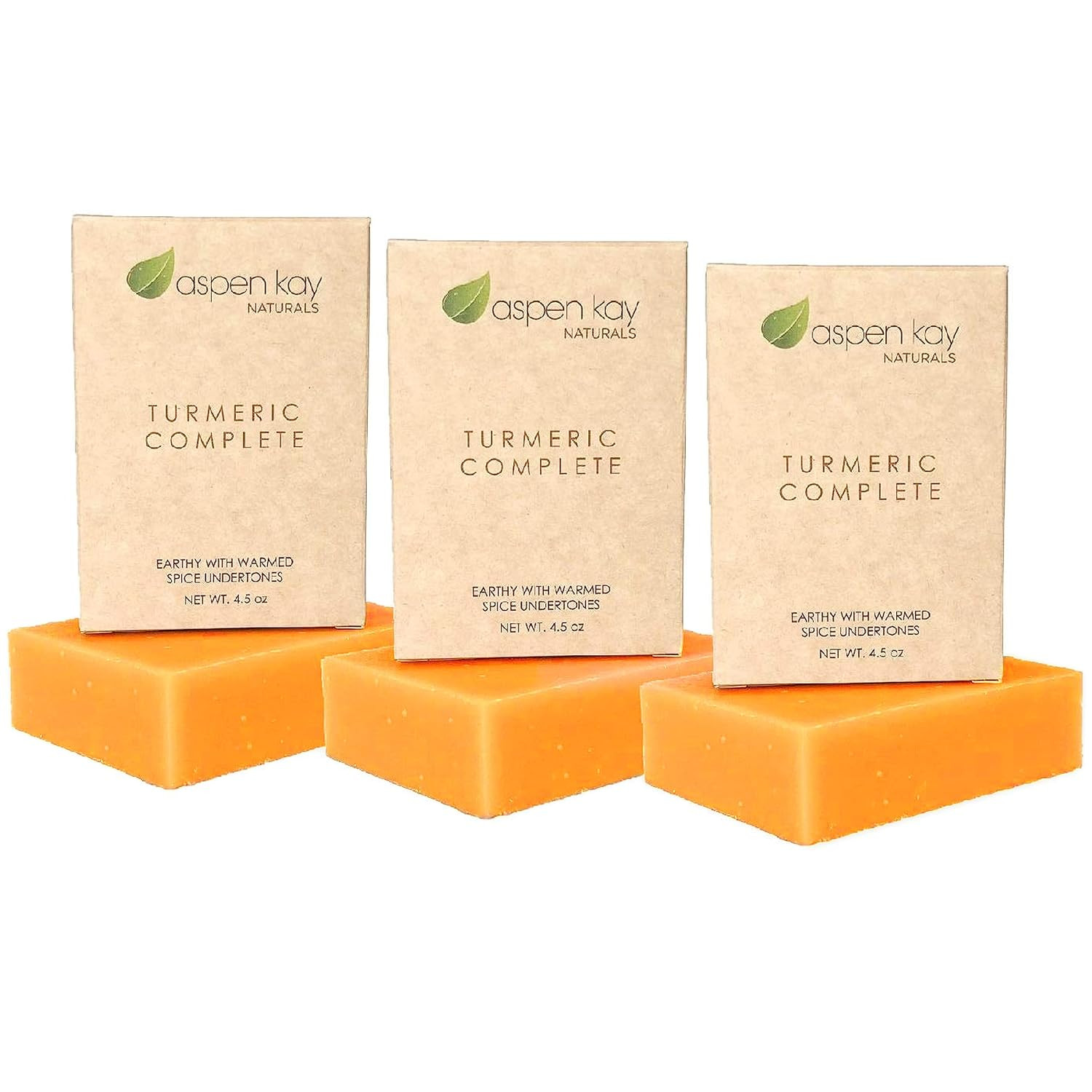 Turmeric Soap for Face & Body – with Organic Shea Butter, Chamomile & Calendula