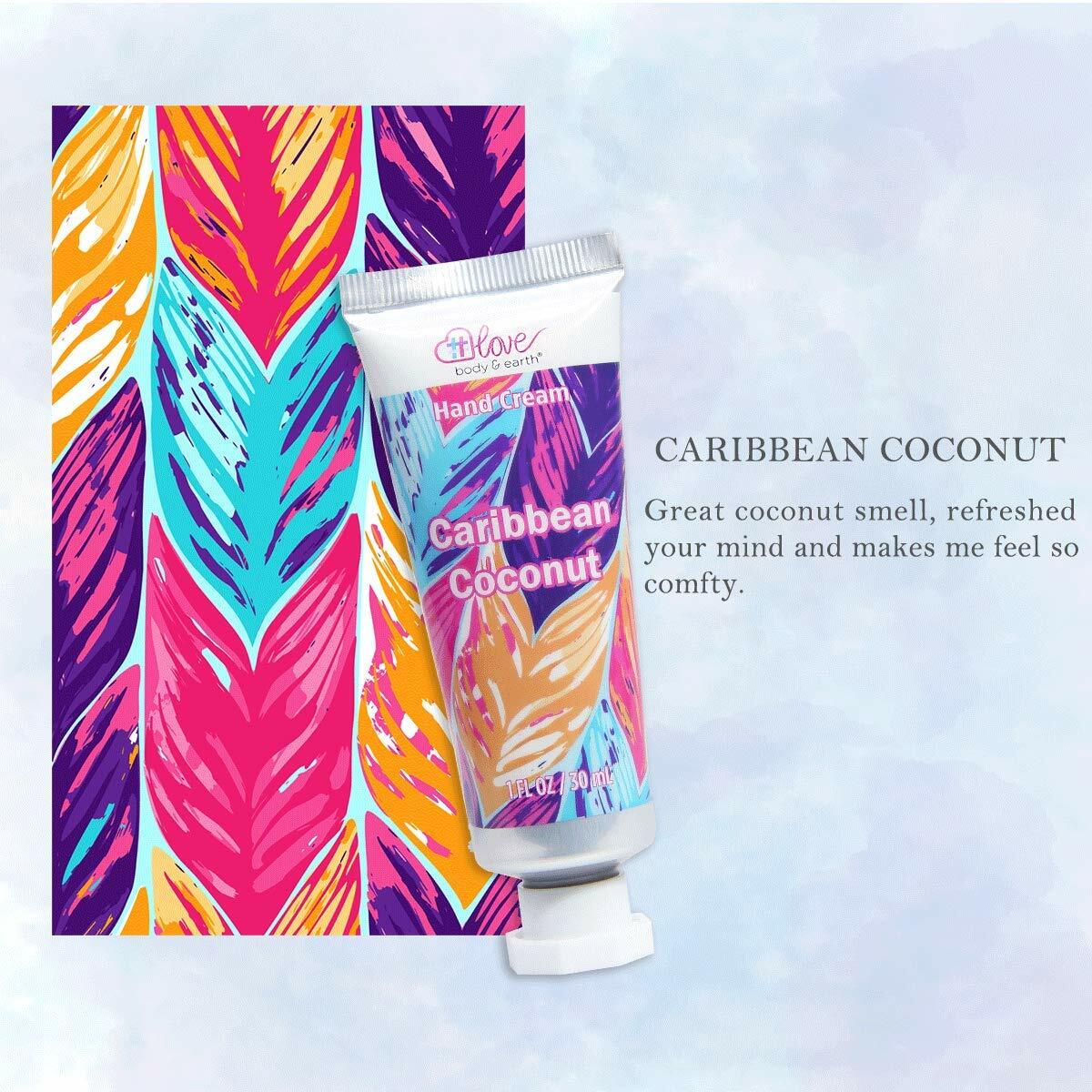 Shea Butter Hand Lotion – Body & Earth Hand Cream with Argan Oil and Glycerin