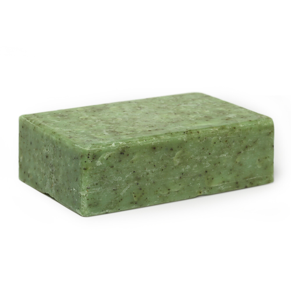 Soap Bar Saucha – Natural Uplifting Tulsi Scrub – Travel size 1 oz (30g)