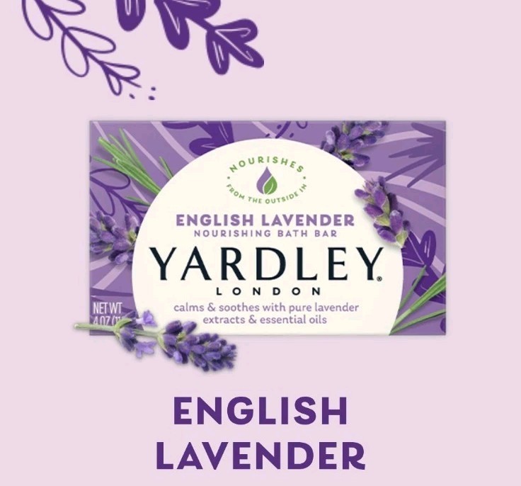 § YARDLEY LONDON (1) 4.0 Oz.🪻🫧 ●ENGLISH LAVENDER●🪻🫧 ≈NOURISHING≈ Bath Bars.