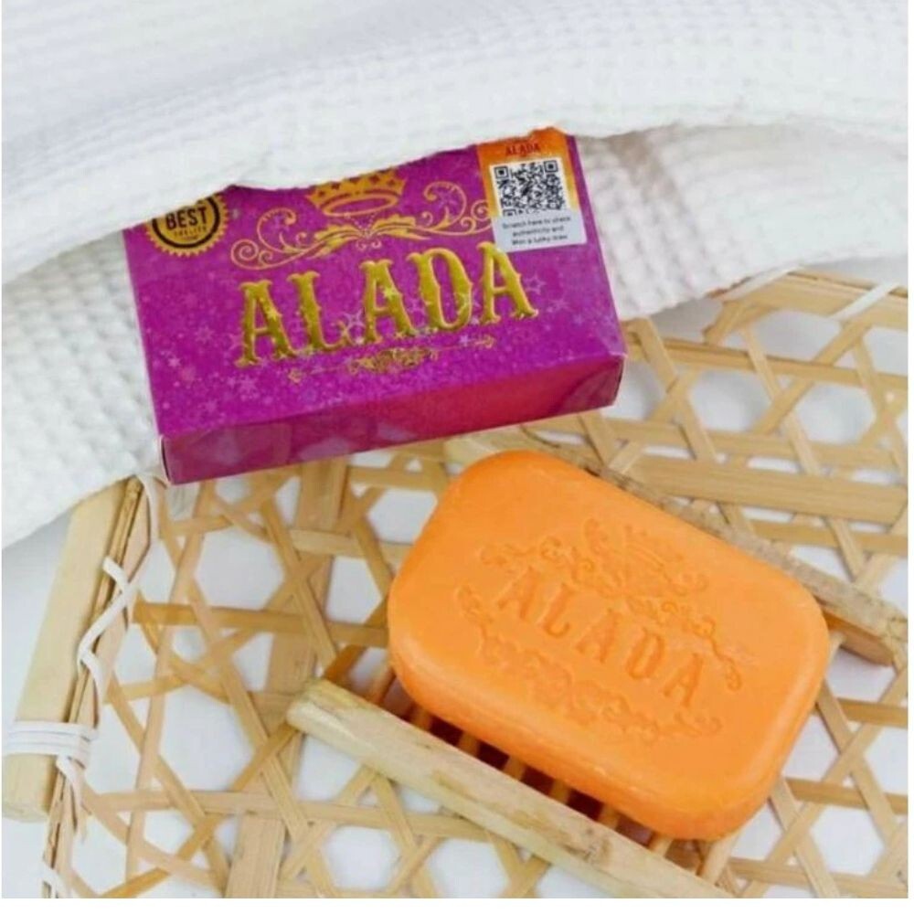 Whitening Soap ALADA Natural Bath & Body Natural Anti Aging Brightening 160g x10