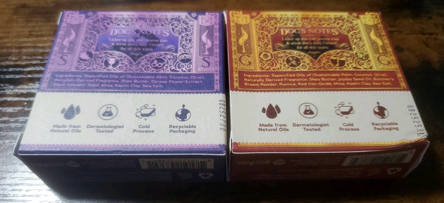 Dr Squatch Harry Potter The Chosen One & Voldemort You Know Who Natural Soap Set