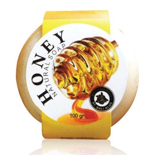 Bali Alus, Natural Soap, 100g, Honey (Pack of 1)