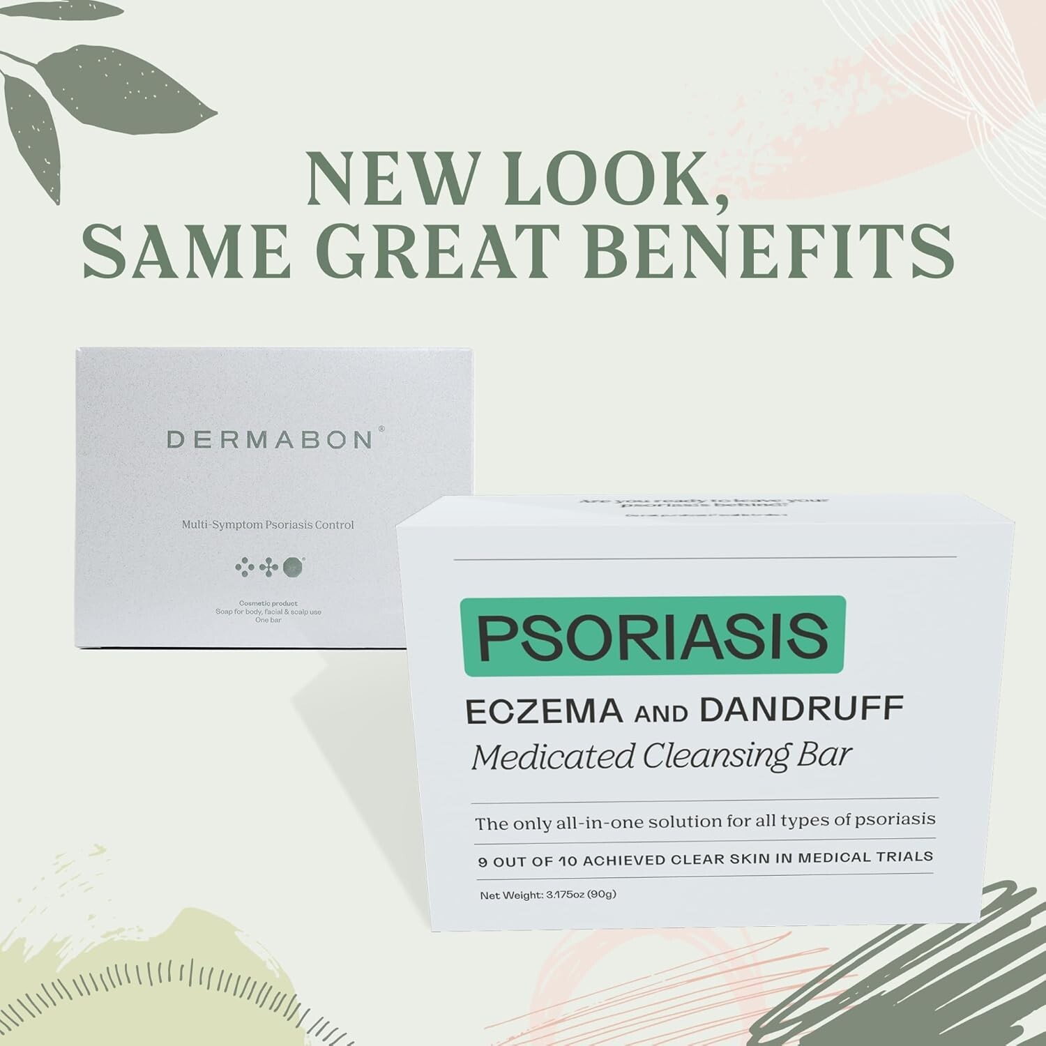 Gentle Coal Tar Soap Bar for Psoriasis Relief – 2% Active Ingredients, 3.2 oz