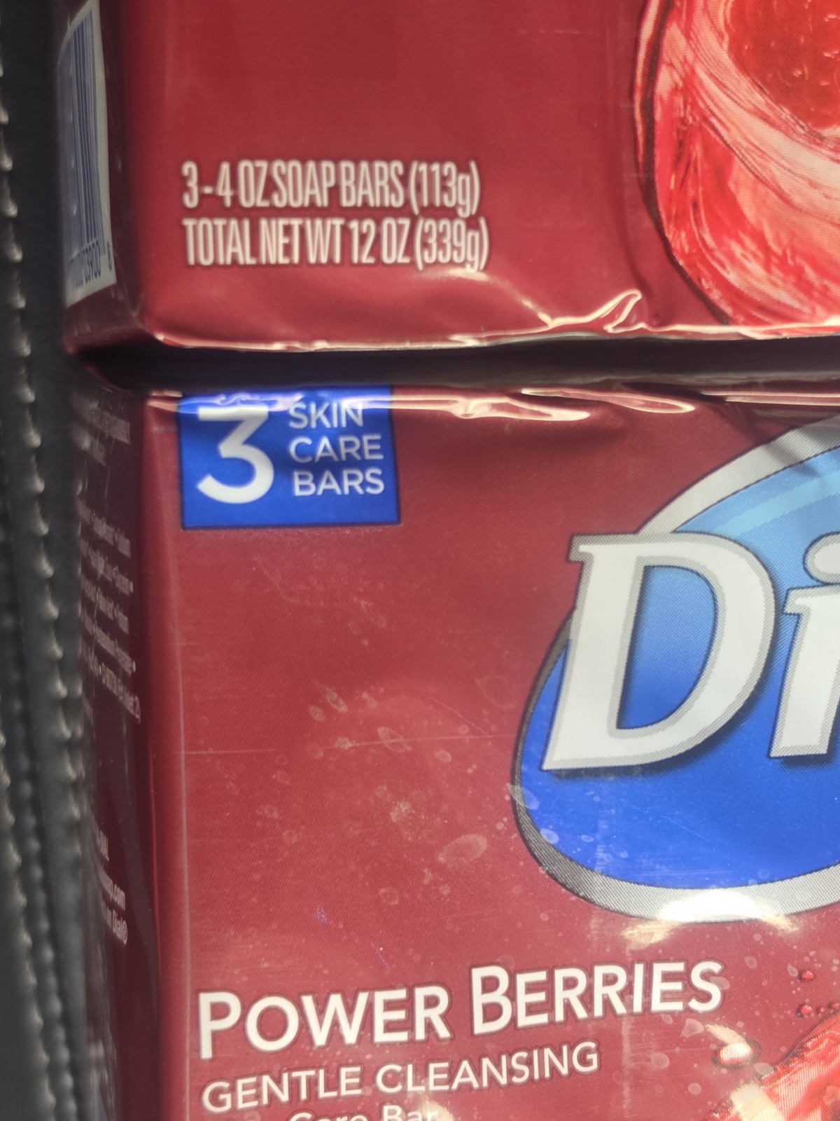 Dial POWER BERRIES Bar Soap 6 Pack Skin Care Bar DISCONTINUED 4oz Each