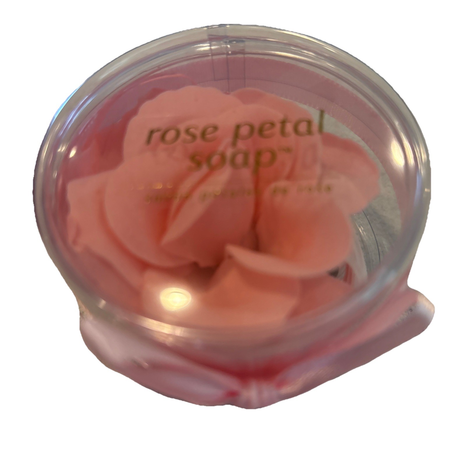 GiftCraft Rose Petal Rose Soap White Pink and Red 2”Each, Pack of 3