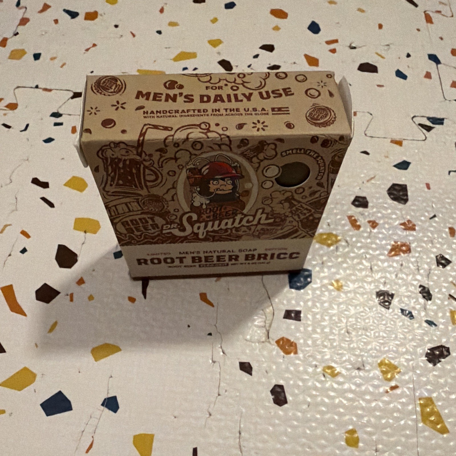 Dr. Squatch Root Beer Bricc Limited Edition Men’s Natural Body Bar Soap 5 oz