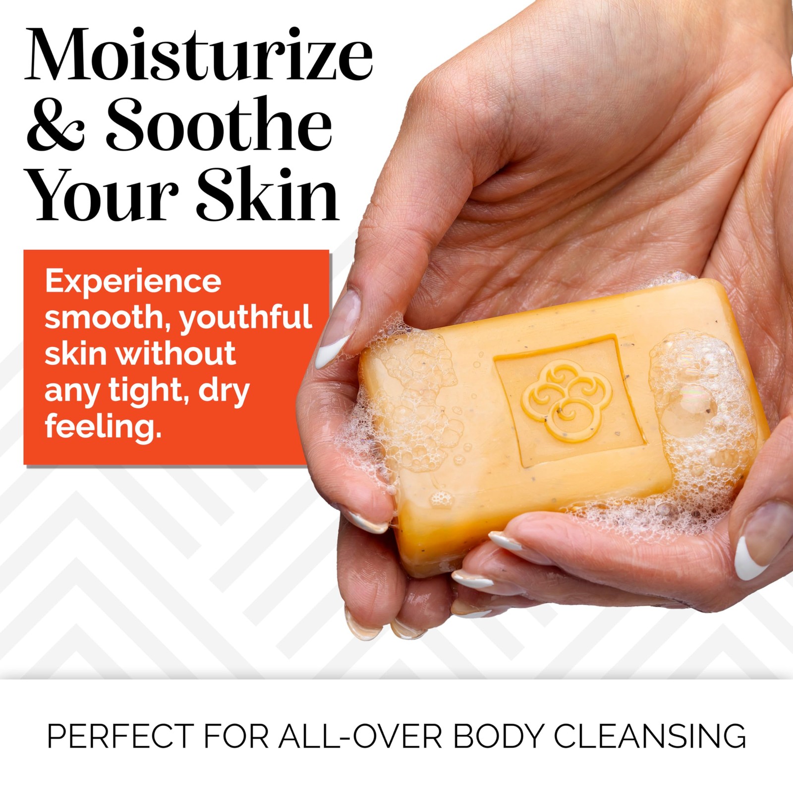 Sea Buckthorn Soap, Cleansing & Body Bar with Citrus Scent (3-Pack) – Moistur…