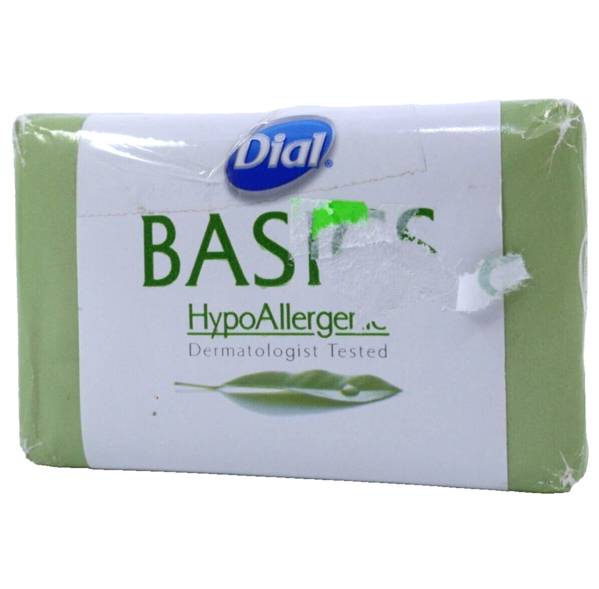 2-Pack of Dial Basics Hypoallergenic Bar Soap, 3.2 oz Each pkg damage