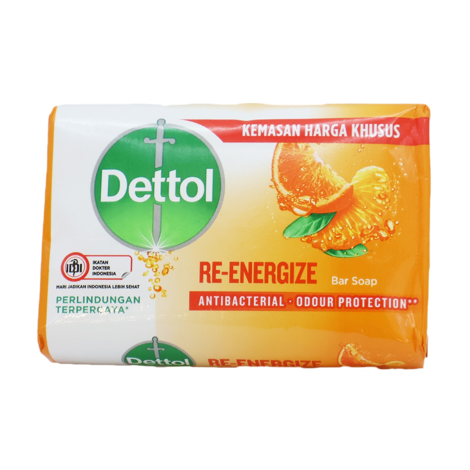 Dettol Bar Soap ReEnergize 3.5 Oz. Pack of 4