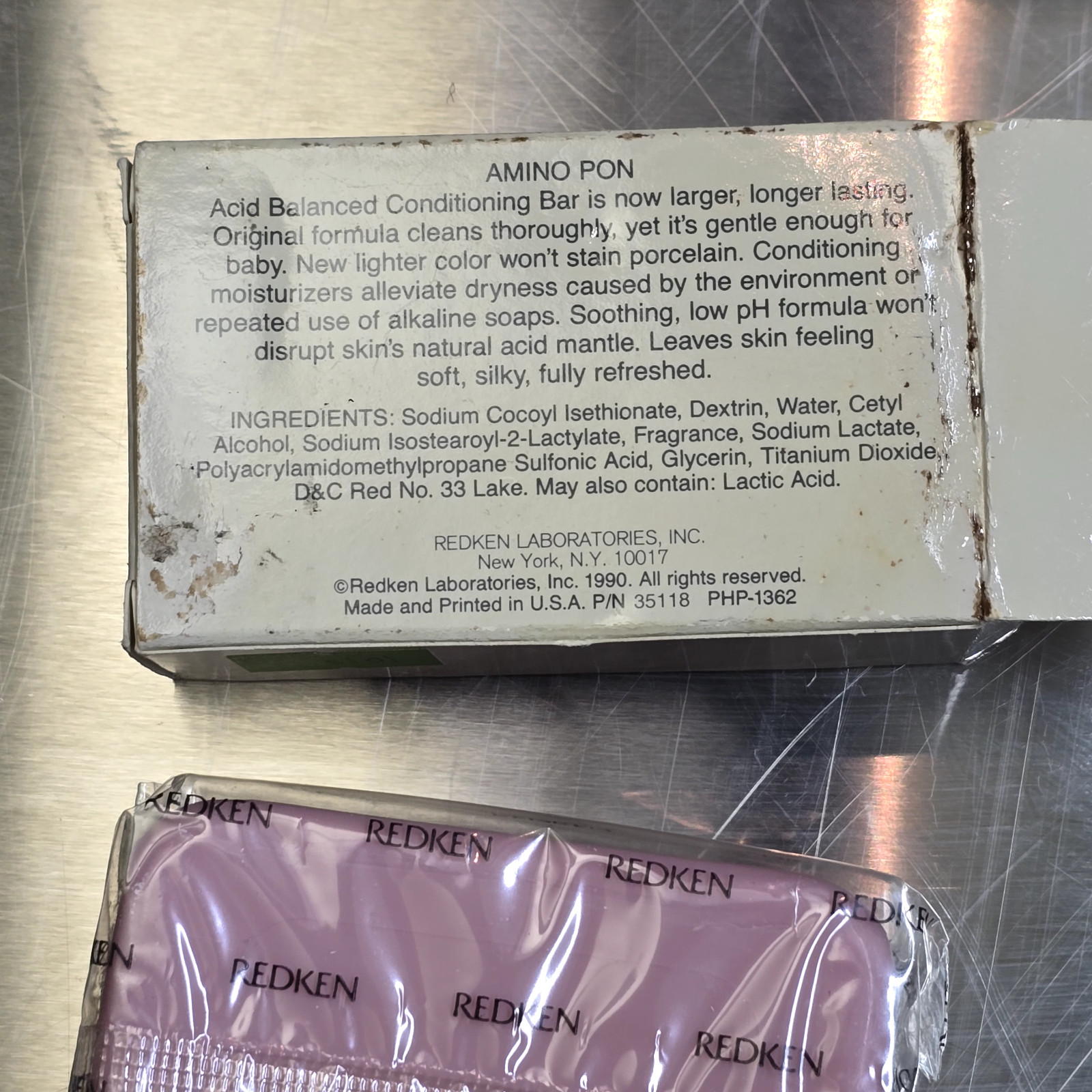 Redken Amino Pon Conditioning Beauty Bar Low PH Larger 3.5oz RARE Discontinued