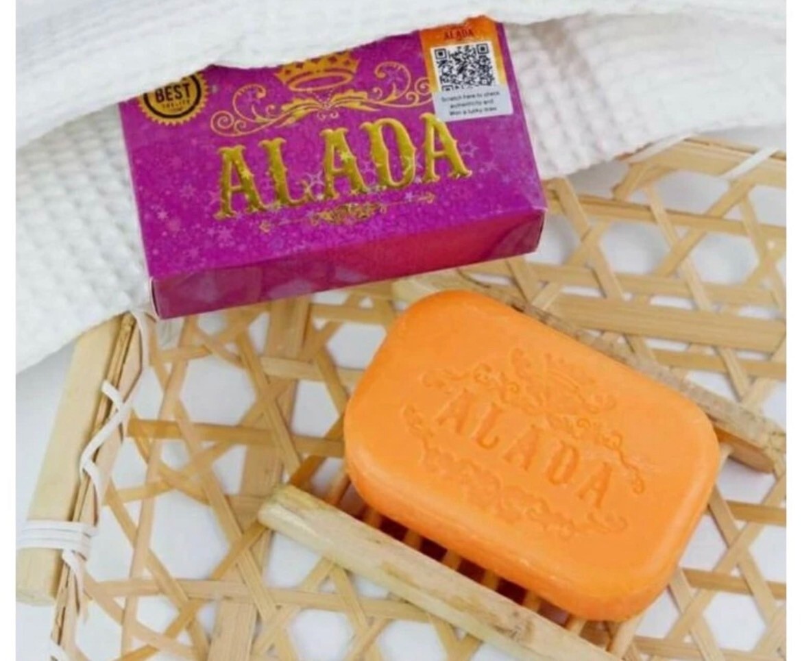 ALADA Soap Whitening Authentic Naturals Thai Nourishing & Moisturizing 160gx2