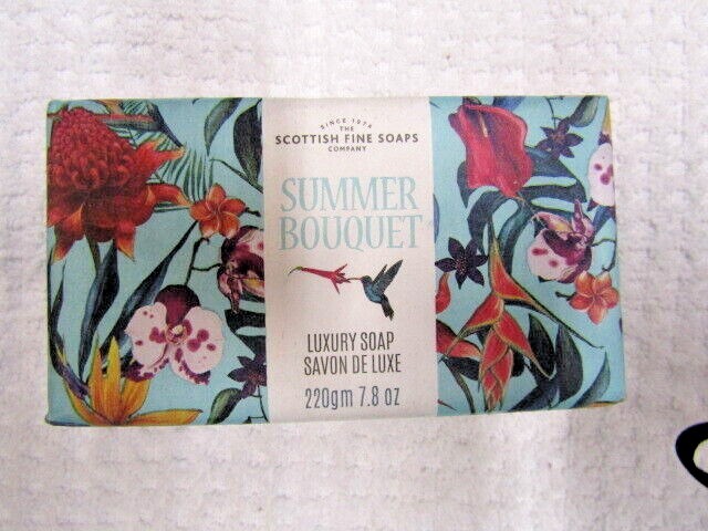 THE SCOTTISH FINE SOAPS~~U PICK FRAGRANCE~~~LUXURY BAR SOAPS 7.8 OZ NIP