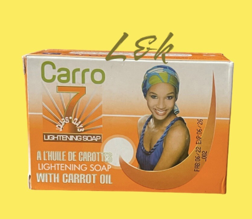 Carro 7 LIGHTENING SOAP WITH CARROT 🥕 OIL 225g