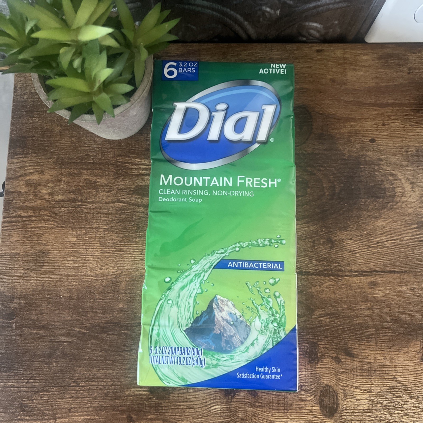 Dial Antibacterial Bar Soap Mountain Fresh Deodorant 3.2oz (6 Pack) DISCONTINUED