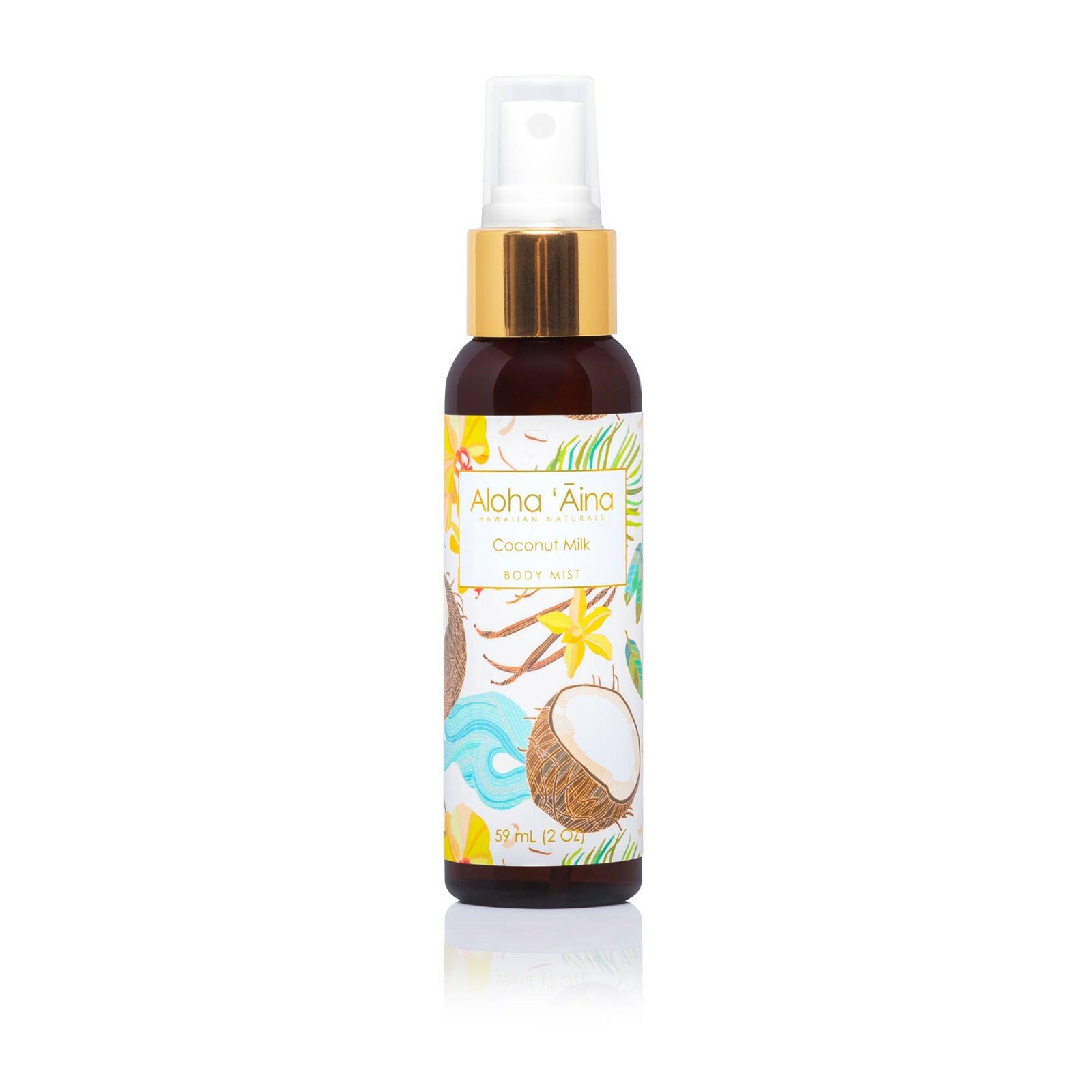 Maui Soap Co Aloha ‘Aina – Coconut Milk Body Mist 2oz bottle