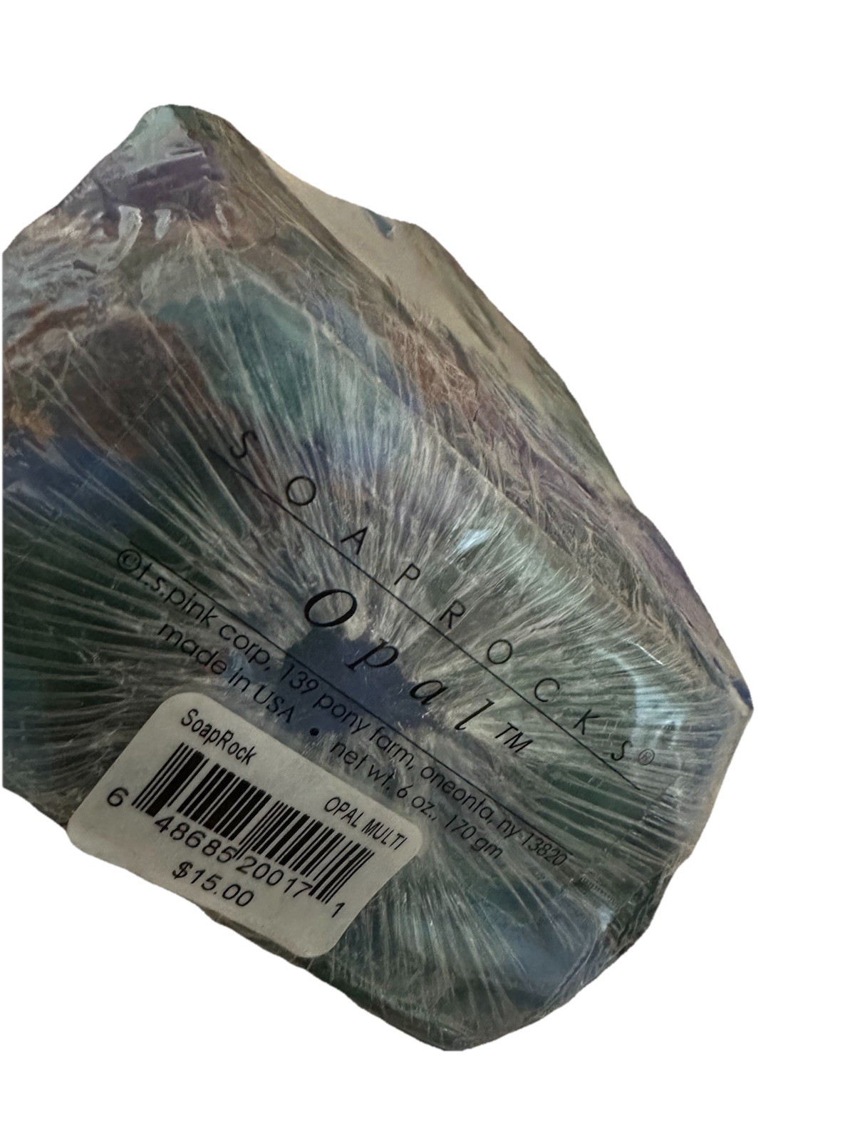 Soap Rocks Opal. Decorative Multicolor Gemstone Looking Rock Shaped Soap. New