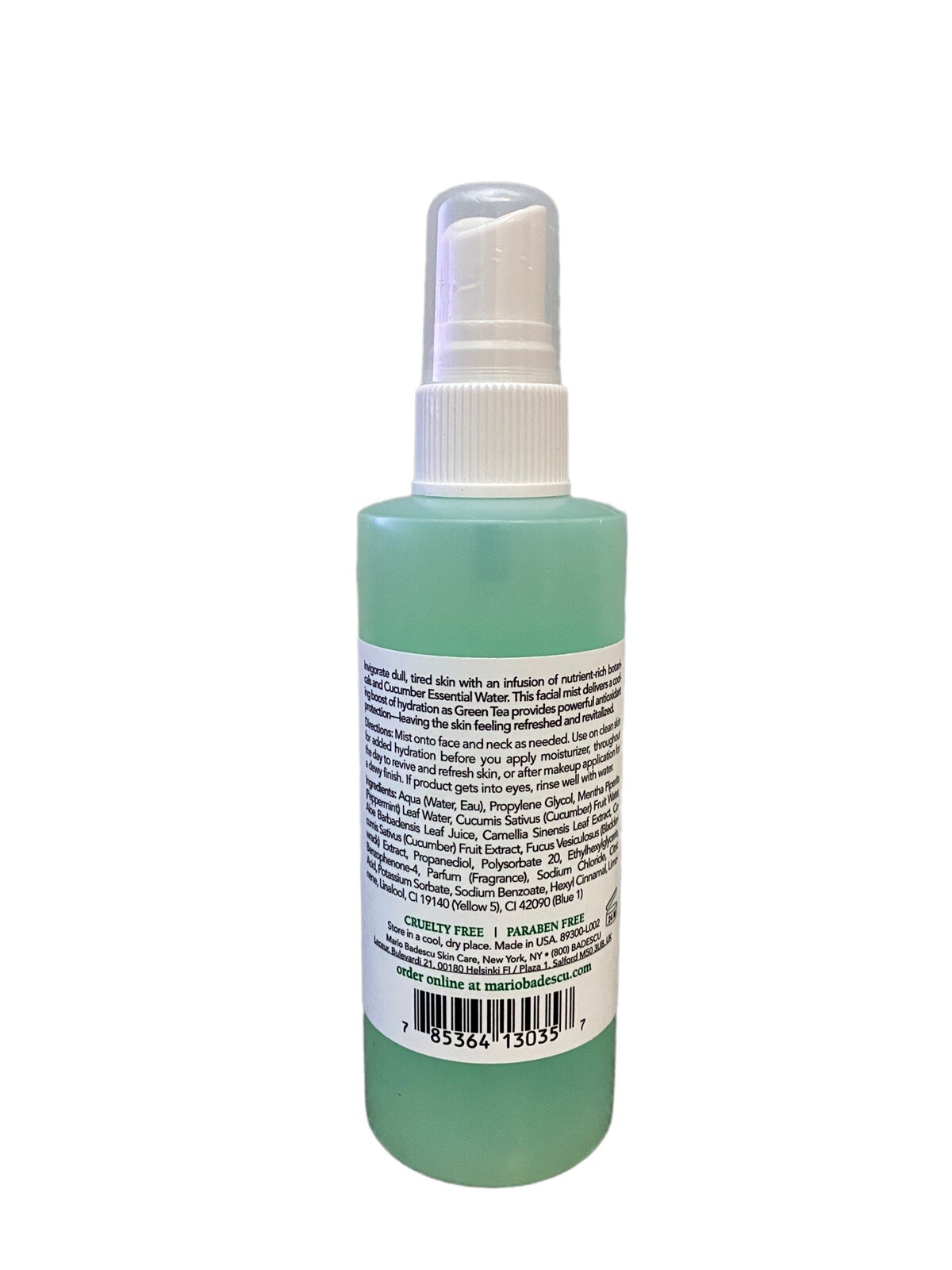 Mario Badescu Facial Spray with Aloe, Cucumber and Green Tea 4 Oz