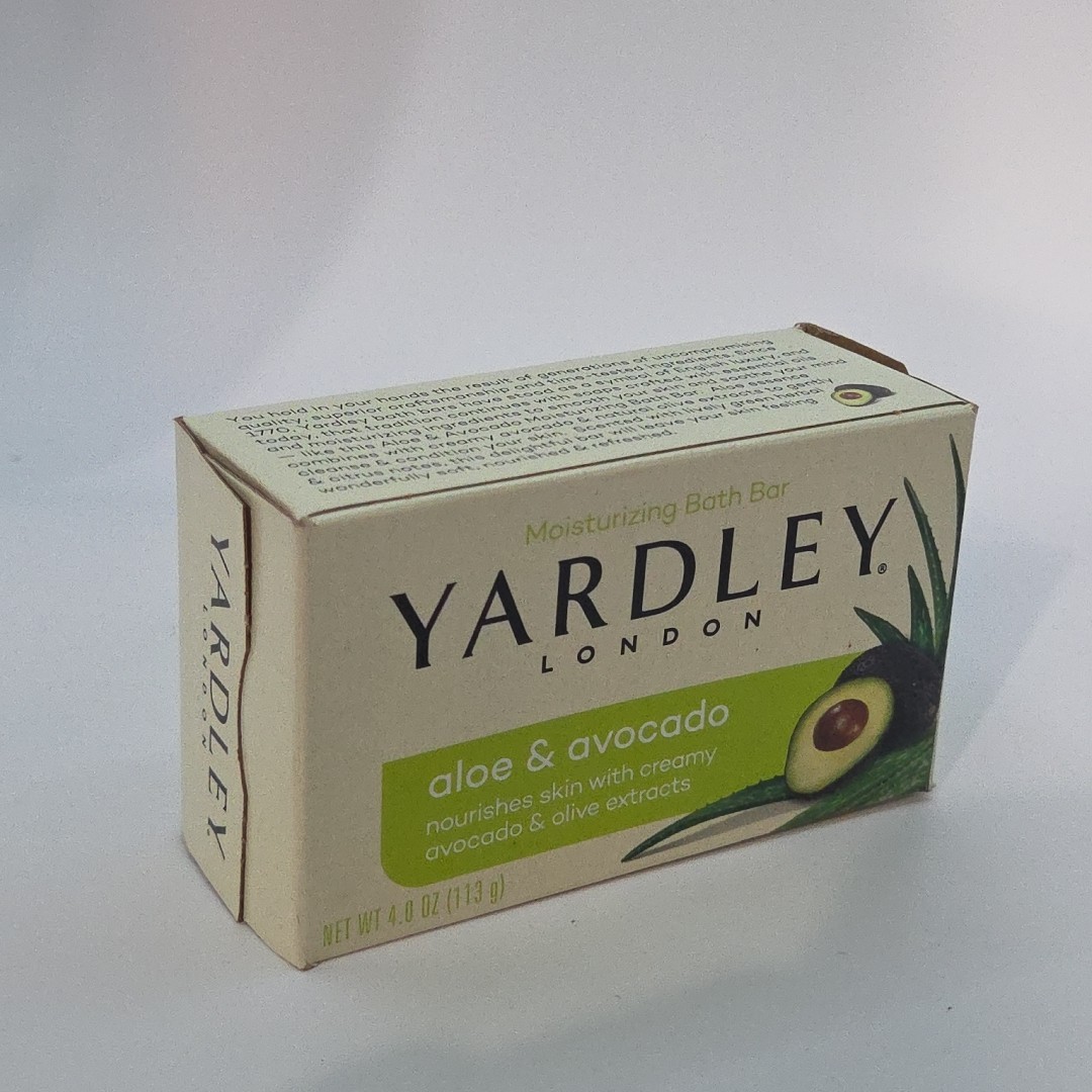 Lot 2 Yardley London Soap Moisturizing Bar Fresh Aloe Avocado Lavander 4.25 oz