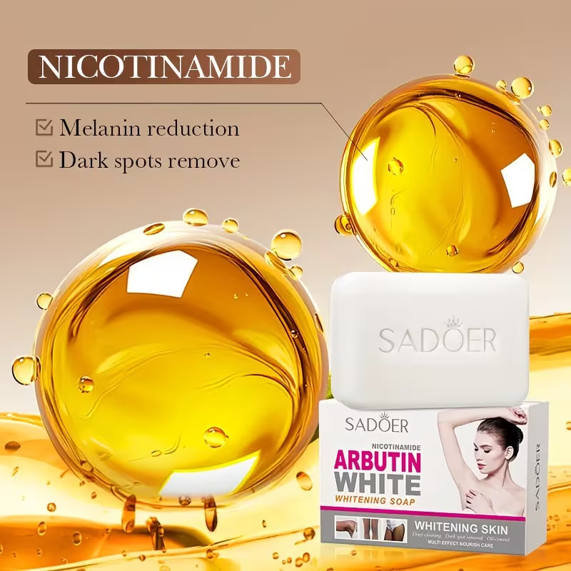 Arbutin Brightening Soap nicotinamide Facial And Body Soap scar skin whitening